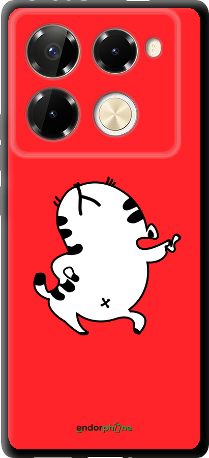 TPU чехол Кошеня для Infinix Note 40 Pro+ 5G - 4577b-3801 изображение 