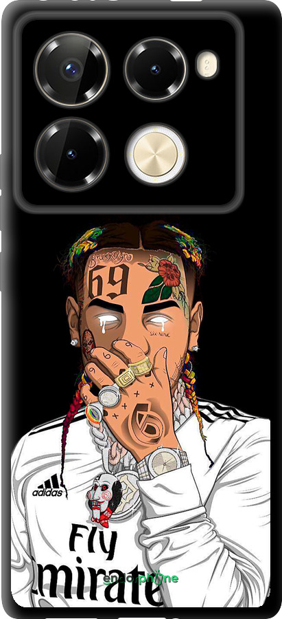 TPU чехол Swag1 для Infinix Note 40 Pro+ 5G - 4673b-3801 изображение 