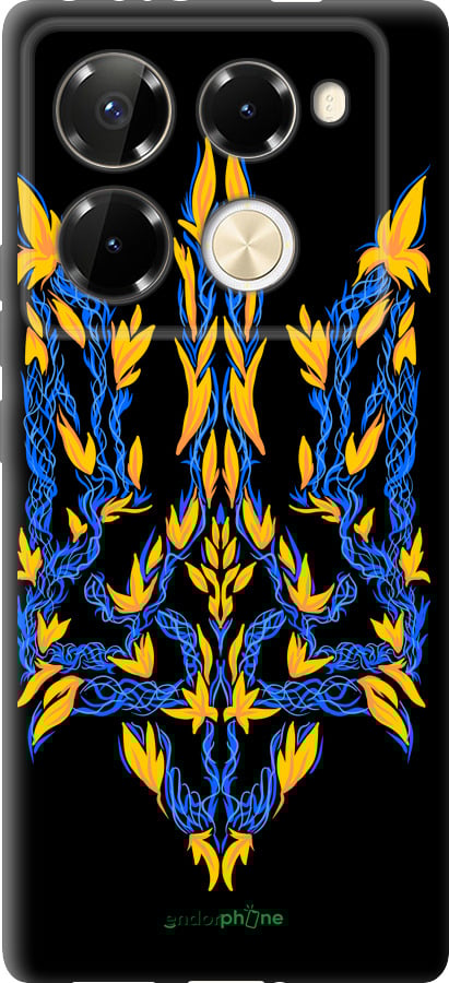 TPU чехол Герб України v3  для Infinix Note 40 PRO 5G - 5313b-3690 изображение 