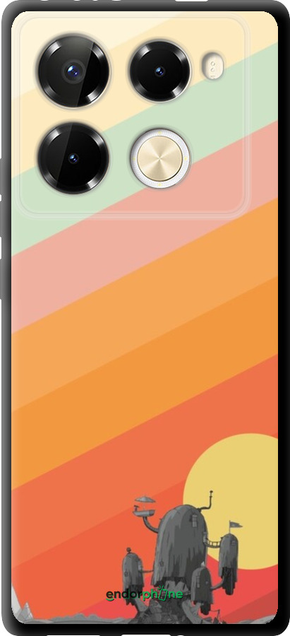 TPU чехол № 5420 для Infinix Note 40 PRO 5G - 5420b-3690 изображение 
