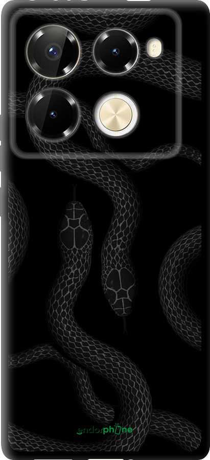 TPU чехол Змеи для Infinix Note 40 PRO 5G - 5473b-3690 изображение 