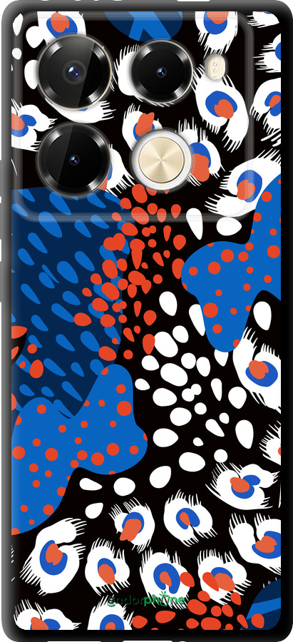 TPU чехол Абстрактний фон v2 для Infinix Note 40 Pro+ 5G - 5503b-3801 изображение 