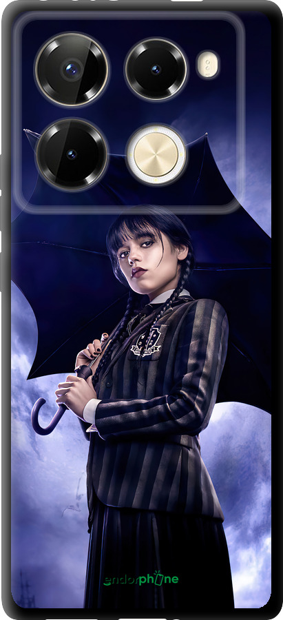 TPU чехол Wednesday v2 для Infinix Note 40 Pro+ 5G - 5516b-3801 изображение 