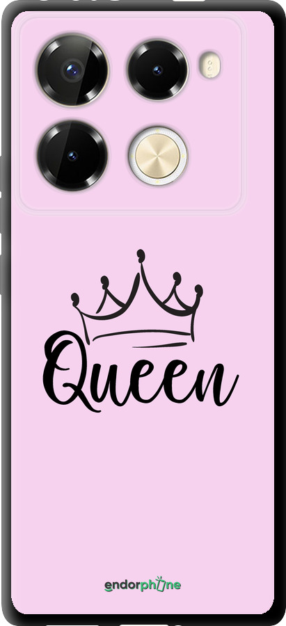 TPU чехол Queen & King для неё для Infinix Note 40 Pro+ 5G - 5520b-3801 изображение 