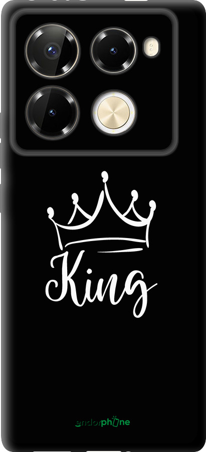 TPU чехол Queen & King для нього для Infinix Note 40 Pro+ 5G - 5521b-3801 изображение 