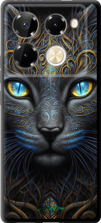 TPU чехол Кошка для Infinix Note 40 Pro+ 5G - 5548b-3801 изображение 