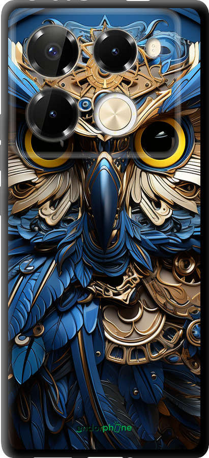TPU чехол Сова v2 для Infinix Note 40 PRO 5G - 5649b-3690 изображение 