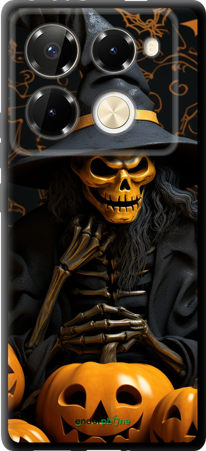 TPU чехол Halloween 2 для Infinix Note 40 PRO 5G - 5654b-3690 изображение 