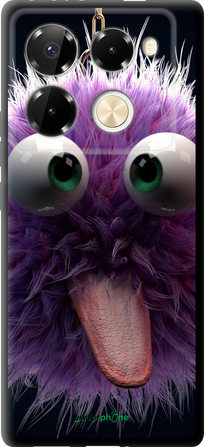 TPU чехол Пушистик для Infinix Note 40 PRO 5G - 6017b-3690 изображение 