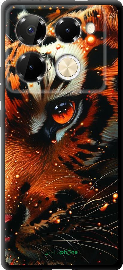 TPU чехол Tiger для Infinix Note 40 PRO 5G - 6053b-3690 изображение 
