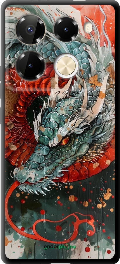TPU чехол Стихія вогню для Infinix Note 40 Pro+ 5G - 6101b-3801 изображение 