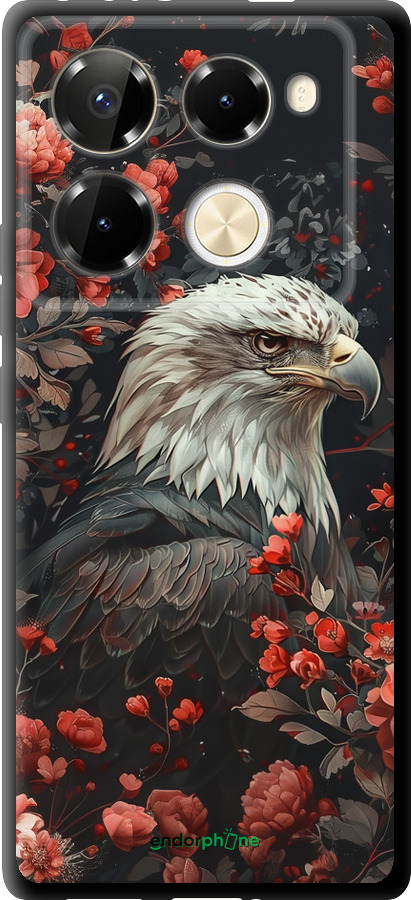 TPU чехол Квітковий вартовий для Infinix Note 40 PRO 5G - 6102b-3690 изображение 