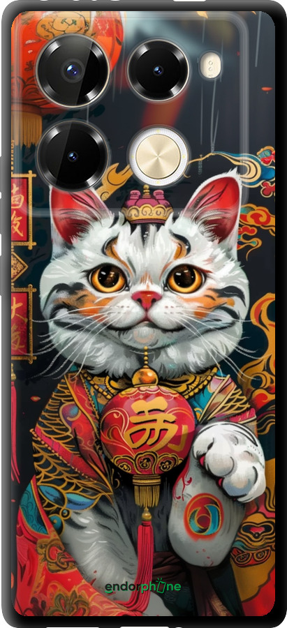 TPU чехол China Cat v2 для Infinix Note 40 Pro+ 5G - 6135b-3801 изображение 