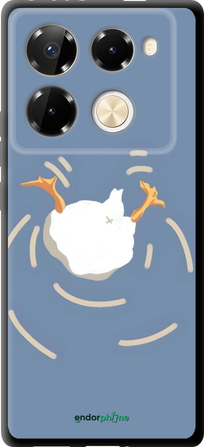 TPU чехол Гусь ныряет для Infinix Note 40 PRO 5G - 6275b-3690 изображение 