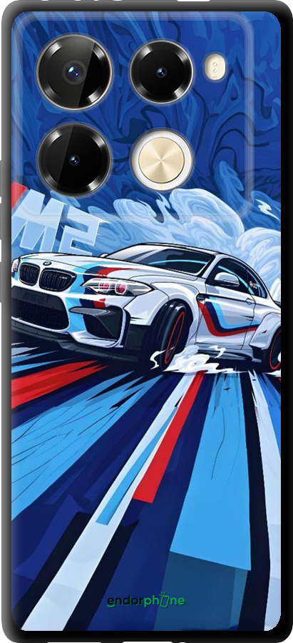 TPU чехол БМВ для Infinix Note 40 Pro+ 5G - 6292b-3801 изображение 