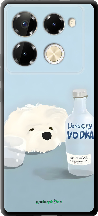 TPU чехол Пес водка для Infinix Note 40 PRO 5G - 6368b-3690 изображение 