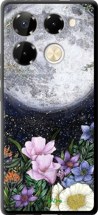 TPU чехол Полночь в саду II для Infinix Note 40 PRO 5G - 6424b-3690 изображение 