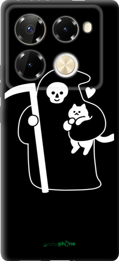 TPU чехол Із зображенням Котів для Infinix Note 40 PRO 5G - 6485b-3690 изображение 