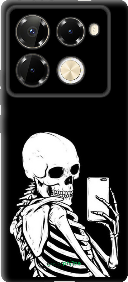 TPU чехол Скелет делает Selfie для Infinix Note 40 Pro+ 5G - 6535b-3801 изображение 