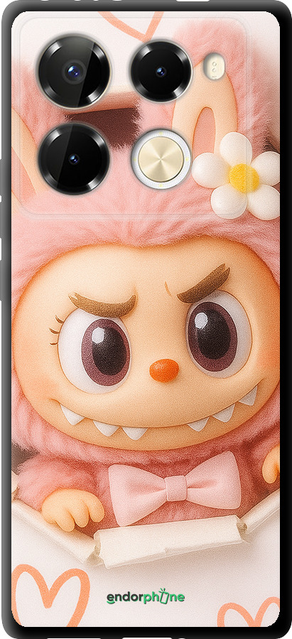 TPU чехол Лабубу 2 для Infinix Note 40 Pro+ 5G - 6710b-3801 изображение 