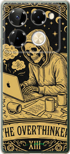 Силиконовый чехол 'The Overthinker' для Infinix Note 40 Pro+ 5G изображение 1