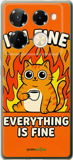 Силиконовый чехол 'Funny Cat' для Infinix Note 40 PRO 5G изображение 5