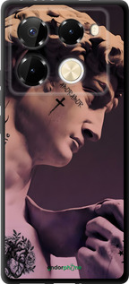 TPU чехол Давид для Infinix Note 40 Pro+ 5G - 6302b-3801 изображение 