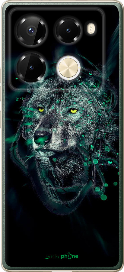 Силіконовий чехол Wolf для Infinix Note 40 Pro+ 5G - 6610u-3801 изображение 