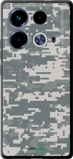 TPU чехол Камуфляж для Infinix Note 40 - 1085b-3707 изображение 