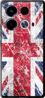 TPU чехол Флаг Великобритании 1 для Infinix Note 40 - 386b-3707 изображение 
