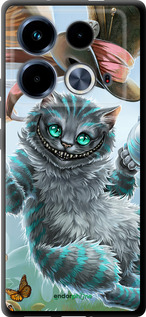 TPU чехол Чеширский кот 2 для Infinix Note 40 - 3993b-3707 изображение 