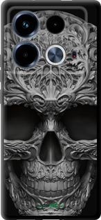 TPU чехол skull-ornament для Infinix Note 40 - 4101b-3707 изображение 