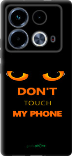 TPU чехол Don't touch the phone для Infinix Note 40 - 4261b-3707 изображение 