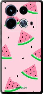 TPU чехол Розовый арбуз для Infinix Note 40 - 4314b-3707 изображение 