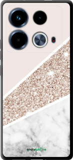 TPU чехол Пастельный мрамор для Infinix Note 40 - 4342b-3707 изображение 