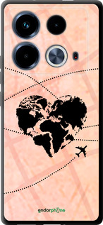 TPU чехол Путешествуй для Infinix Note 40 - 4607b-3707 изображение 