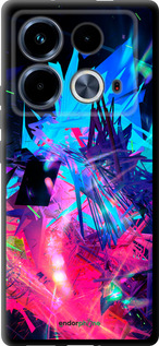 TPU чехол Абстрактный чехол для Infinix Note 40 - 4681b-3707 изображение 