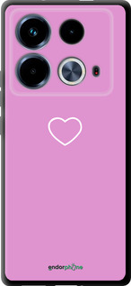 TPU чехол Сердце 2 для Infinix Note 40 - 4863b-3707 изображение 