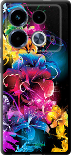 TPU чехол Абстрактные цветы для Infinix Note 40 - 511b-3707 изображение 
