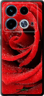 TPU чехол Красная роза для Infinix Note 40 - 529b-3707 изображение 