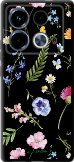 TPU чехол Цветочный фон v2 для Infinix Note 40 - 5472b-3707 изображение 