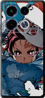 TPU чехол Танджиро Камадо для Infinix Note 40 - 5574b-3707 изображение 