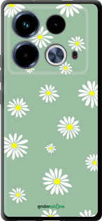 TPU чехол Ромашки v4 для Infinix Note 40 - 5603b-3707 изображение 