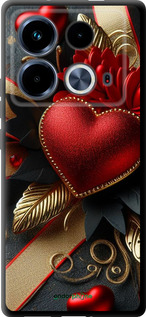 TPU чехол Сердечки v2 для Infinix Note 40 - 5832b-3707 изображение 
