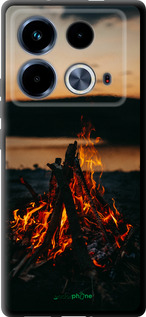 TPU чехол Огонь для Infinix Note 40 - 6021b-3707 изображение 
