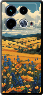 TPU чехол Украинское поле для Infinix Note 40 - 6082b-3707 изображение 