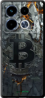 TPU чехол Раскаленный биткойн для Infinix Note 40 - 6091b-3707 изображение 