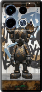 TPU чехол Bronze kaws v2 для Infinix Note 40 - 6098b-3707 изображение 