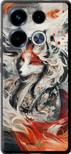 TPU чехол Дух кицунэ' для Infinix Note 40 - 6107b-3707 изображение 
