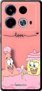 TPU чехол Спанч Боб для Infinix Note 40 - 6282b-3707 изображение 